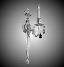 American Brass & Crystal WS2111-A-01G-PI - One Light Wall Sconce
